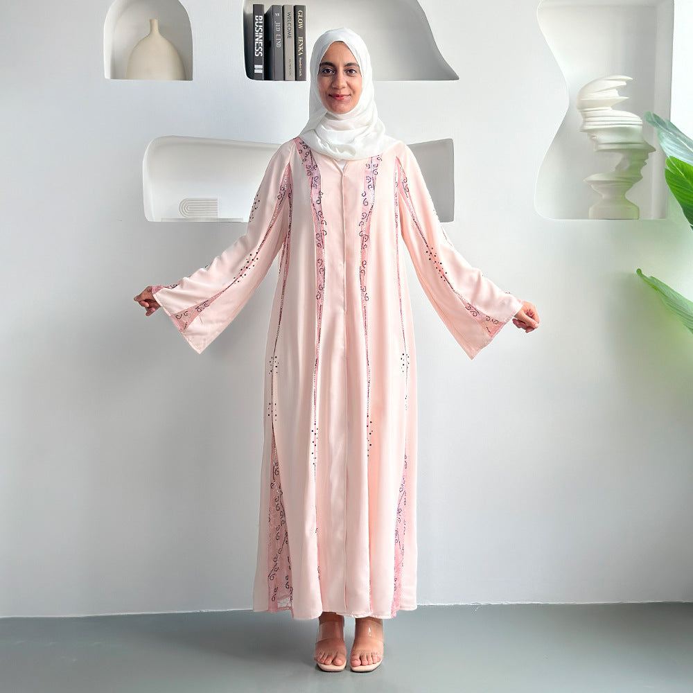 Long Sleeve Women Voile Dress