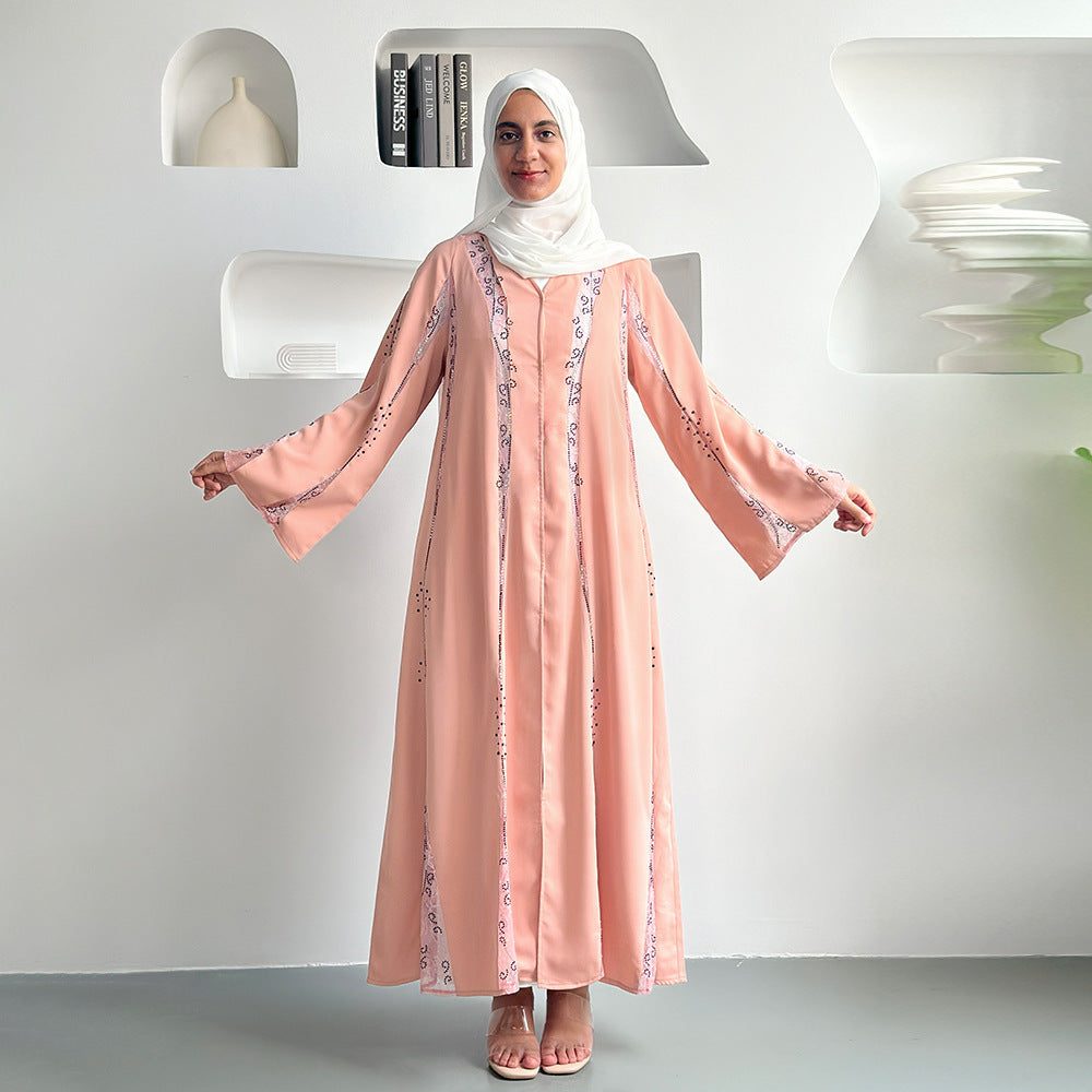 Long Sleeve Women Voile Dress